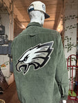 Eagles Corduroy Jacket with Handmade patches